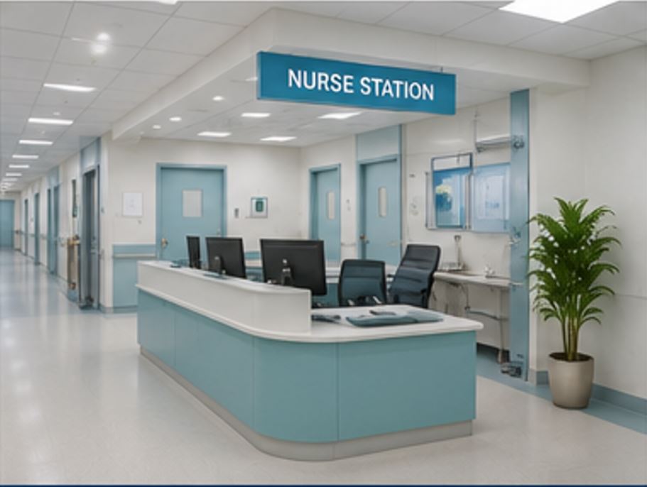 Hospital Nurse Station Infrastructure Solutions - Aldvin