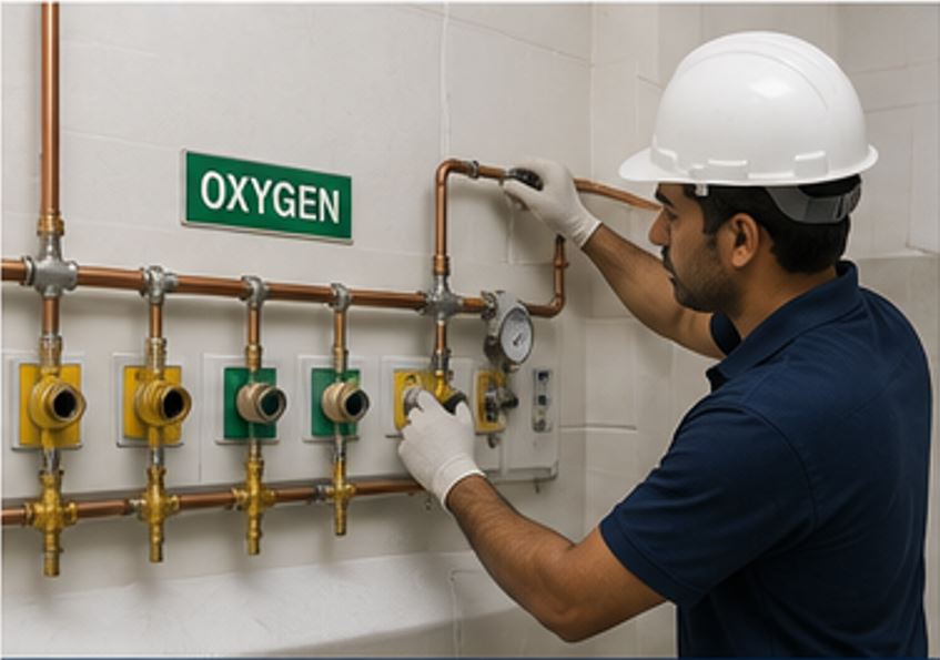 Medical Gas and Oxygen Pipeline Maintenance - Aldvin